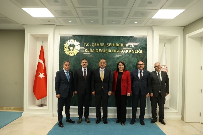 Çevre, Şehircilik ve İklim Değişikliği  Bakanımız Sayın Mehmet Özhaseki'yi Ziyaret
