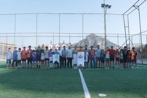 KOZAN'DA YAZ KUR'AN KURSLARI FUTBOL TURNUVASI BAŞLADI