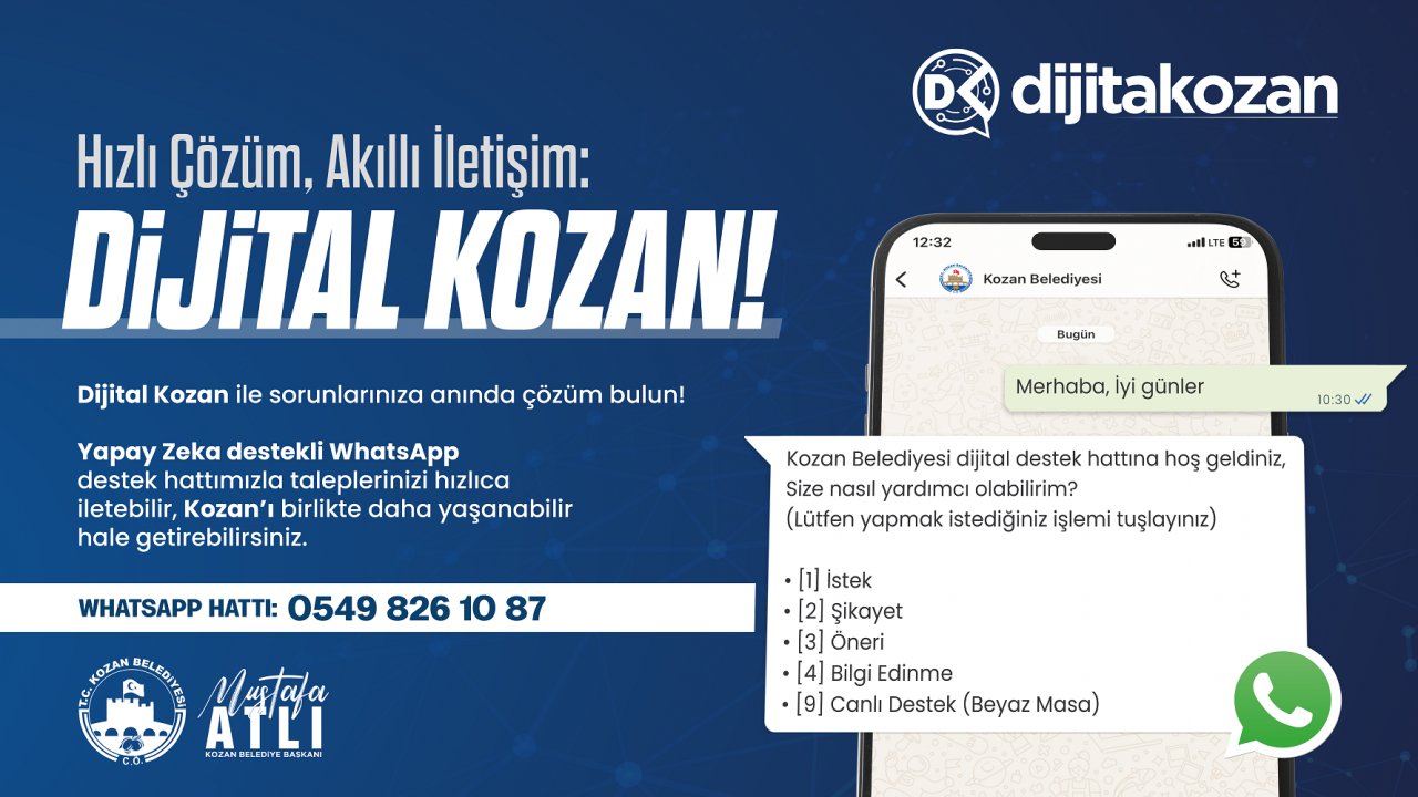 DİJİTAL DÜNYADA DA YANINIZDAYIZ!